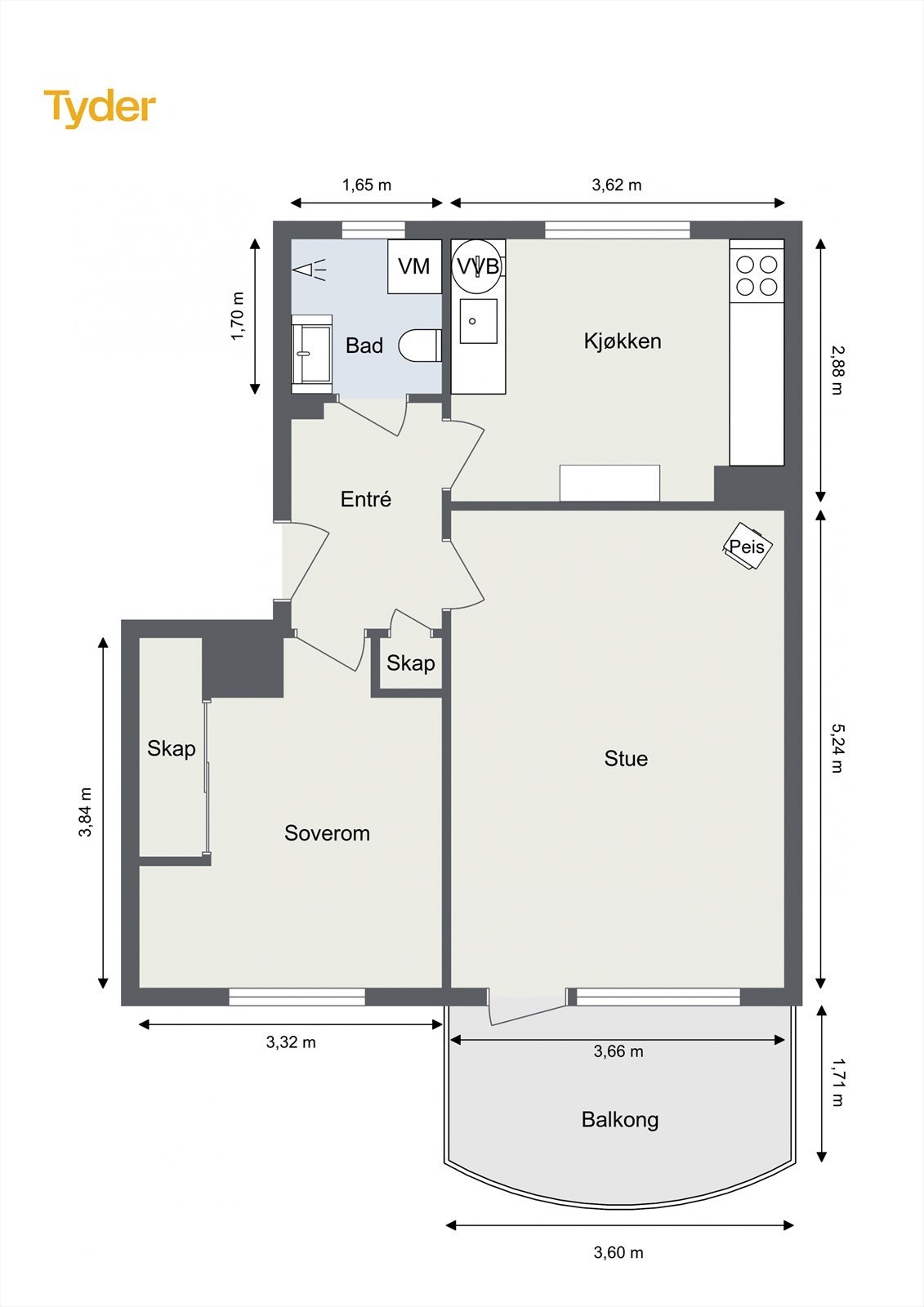 Plantegning. Galleribilde