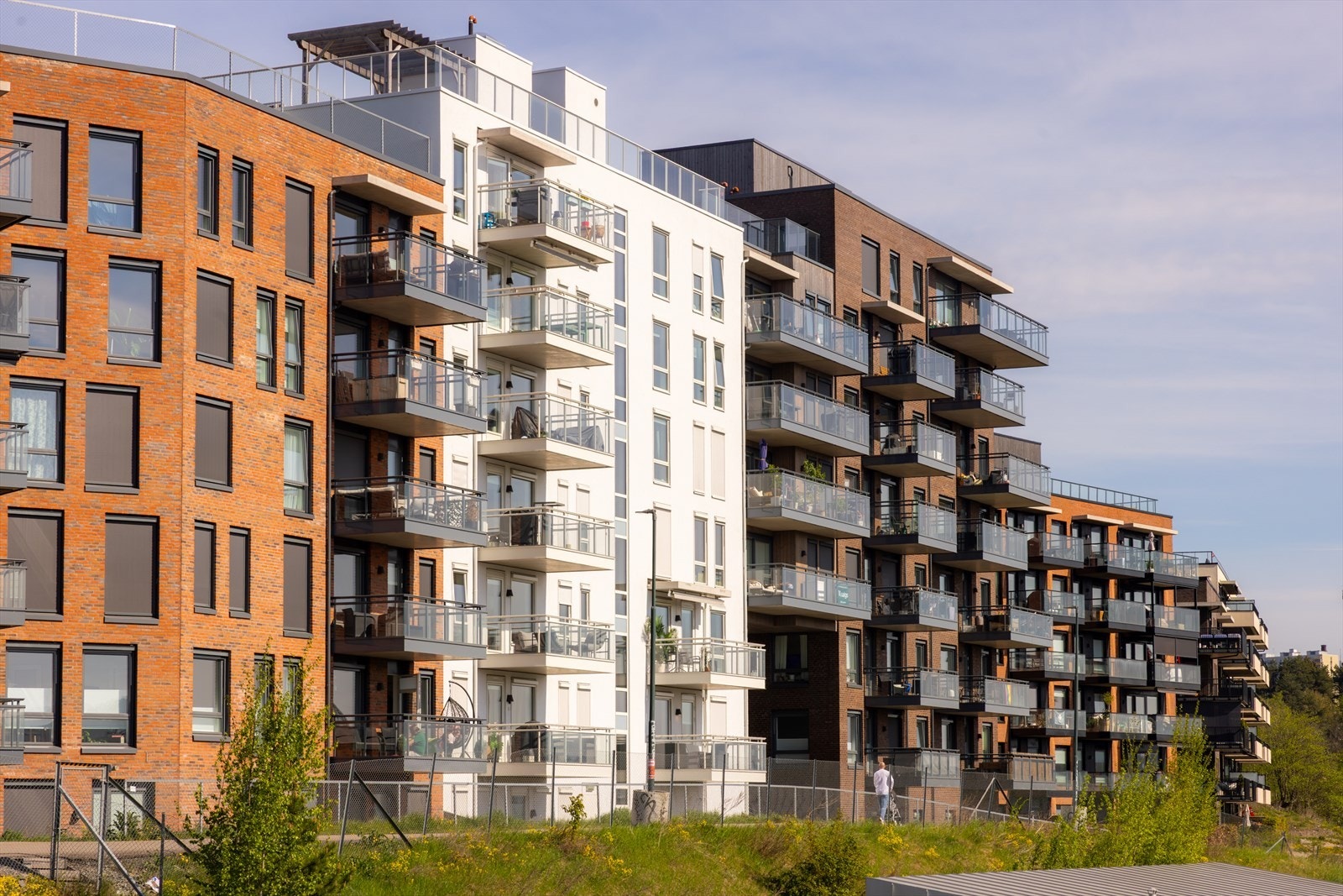 Borettslaget består av 184 andelsleiligheter. Galleribilde