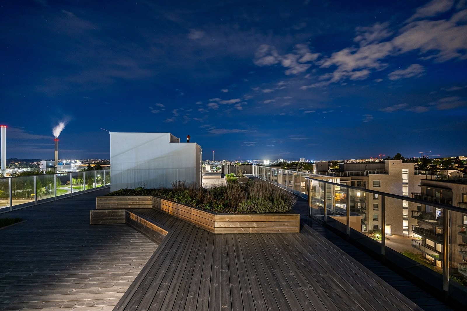 Felles takterrasse Galleribilde