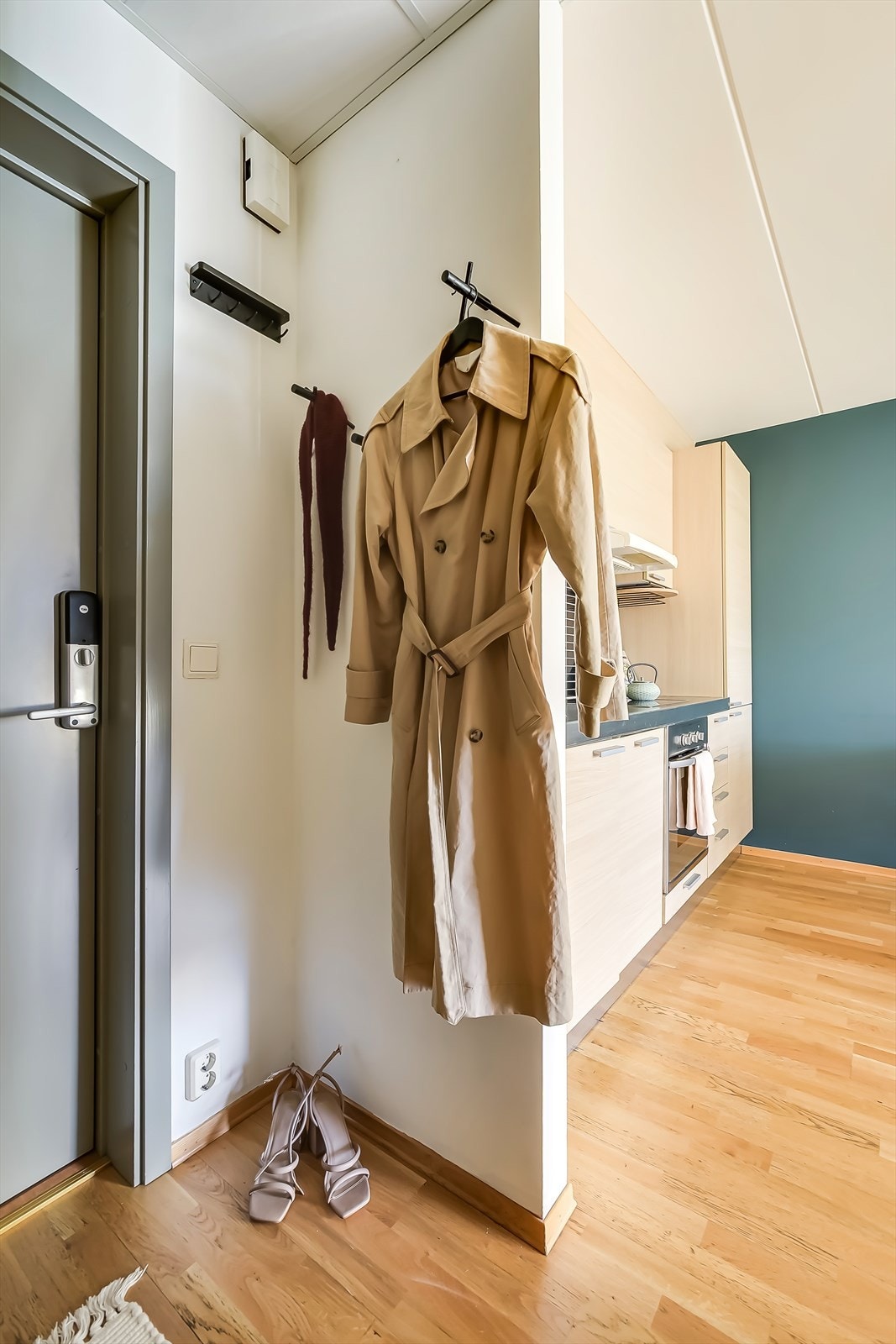 Med enkel heisadkomst ankommer du leiligheten i 7. etasje. Galleribilde