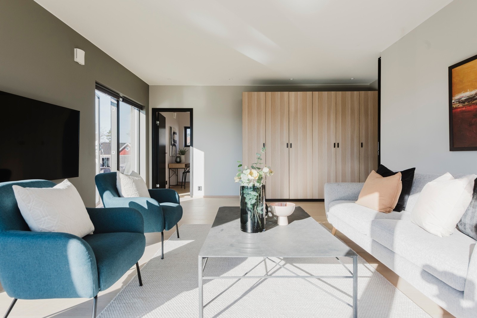 Det er utgang til stor terrasse Galleribilde