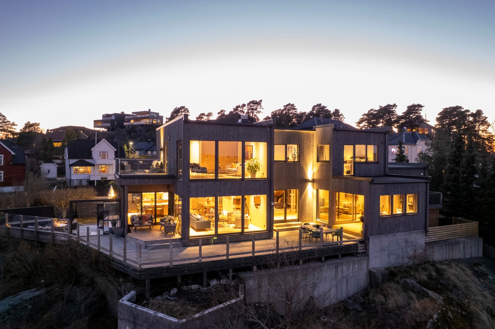 Rålekker design - be gjerne om en kveldsvisning for å oppleve den unike stemningen! Galleribilde