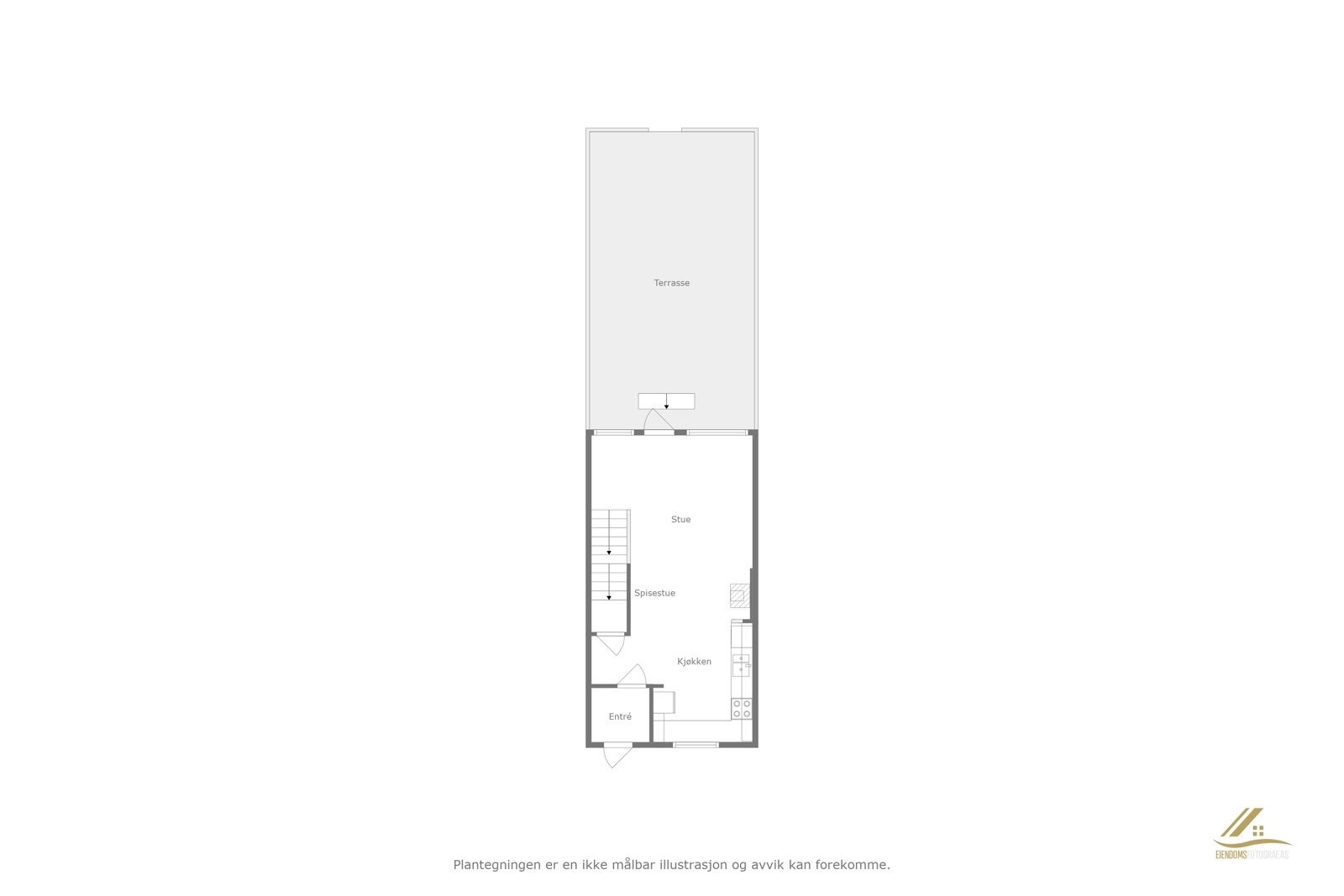 Plantegning - 1.etg. Galleribilde