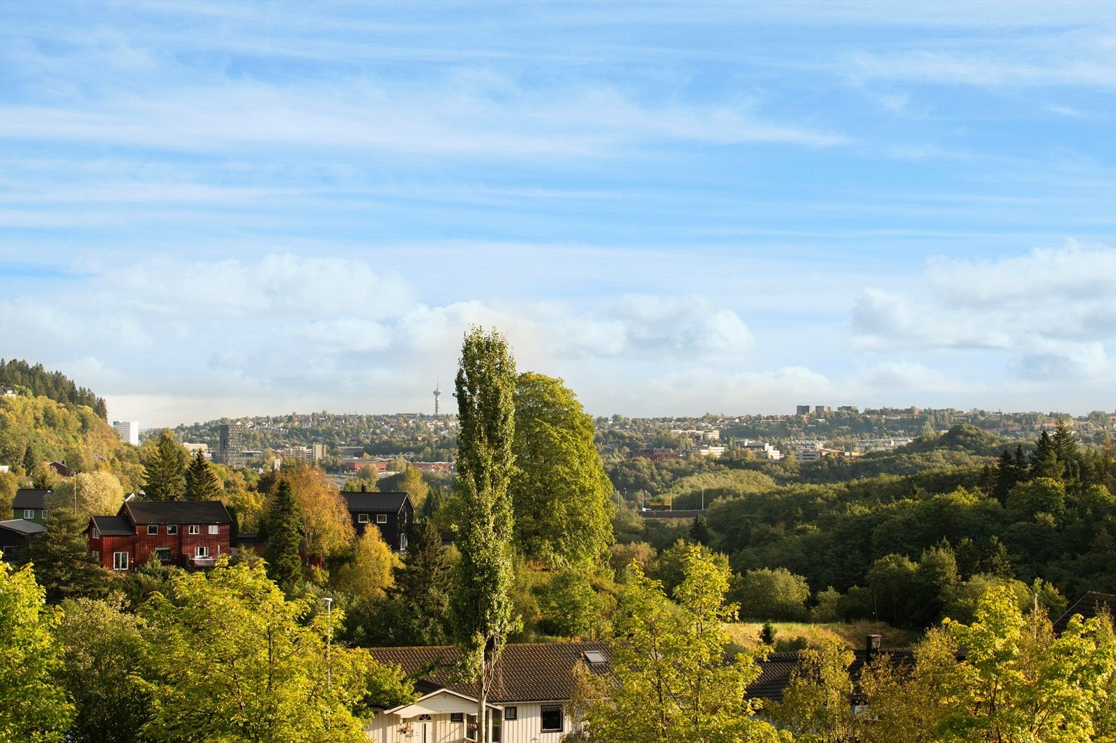 Utsikt fra balkongen. Galleribilde