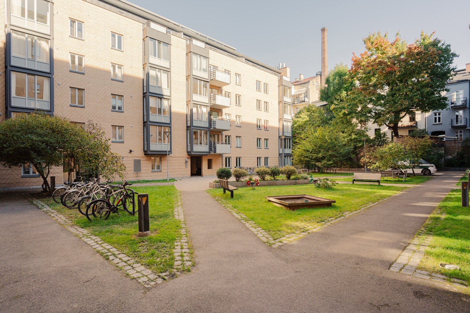 Opparbeidet fellesarealer. Galleribilde