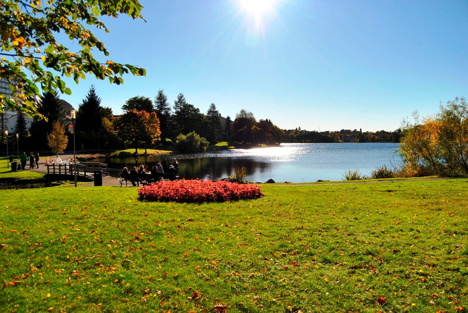 Det er flust av flotte turmuligheter i området, og runden rundt Tveitevannet er alltid populær. Galleribilde