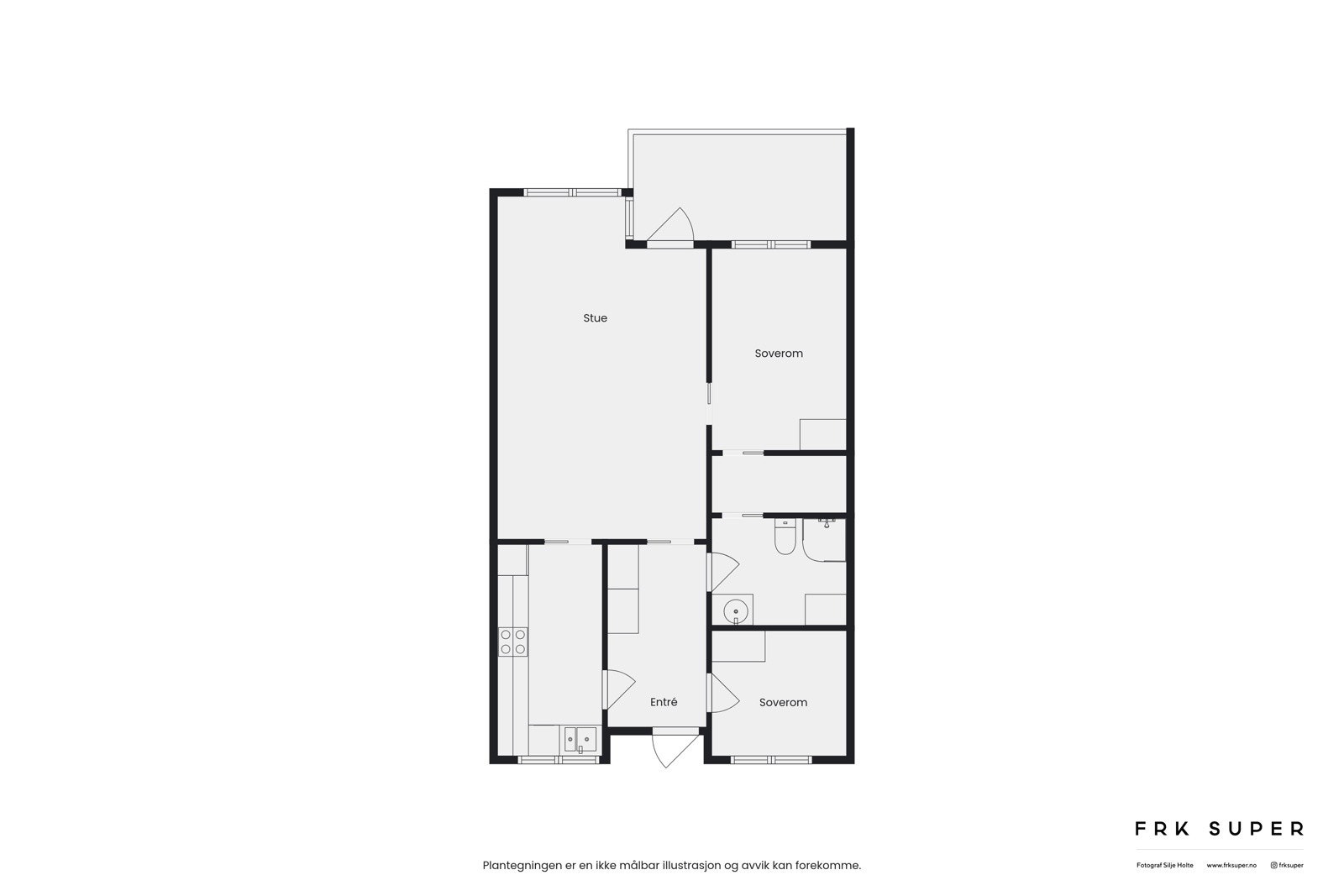 Planskisse Galleribilde