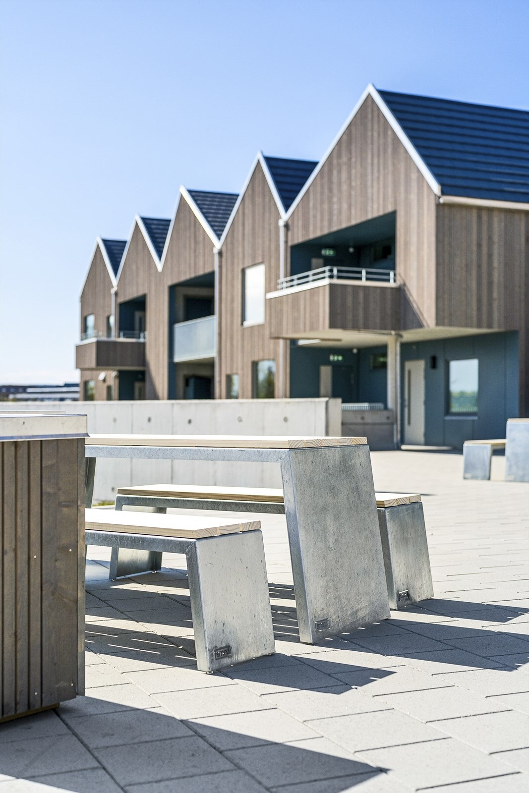 Med skikkelige materialer, omtanke og solid håndverk er Ryggstraen Park et godt bygg som krever lite vedlikehold. Galleribilde