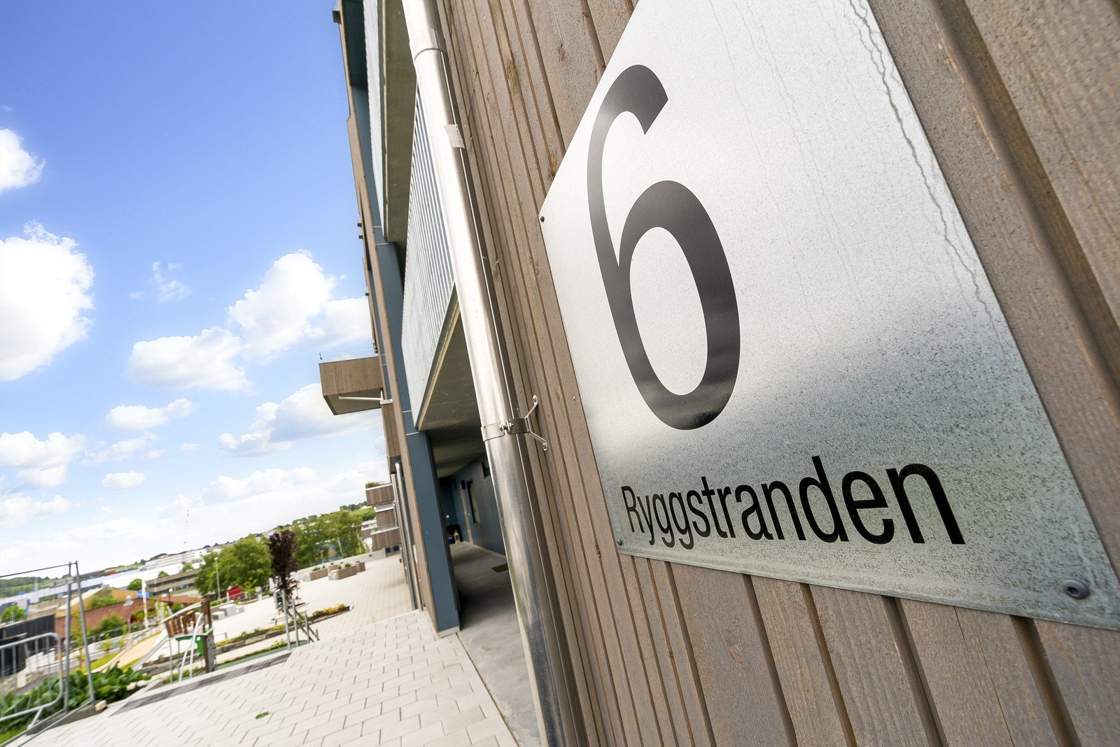 Hele bygget og alle fasilitetene gjør Ryggstraen Park til et godt sted å bo. Galleribilde