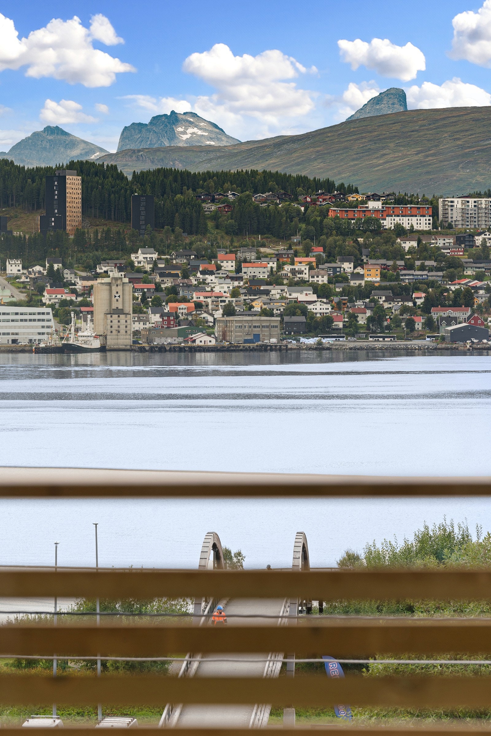 Vest- og sørvendt orientering gir helt optimale solforhold.