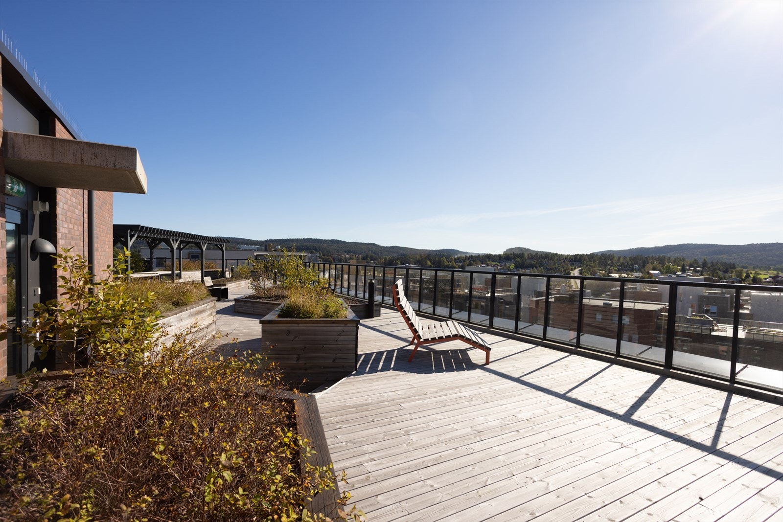 Sameiet har totalt 8 felles takterasser Galleribilde