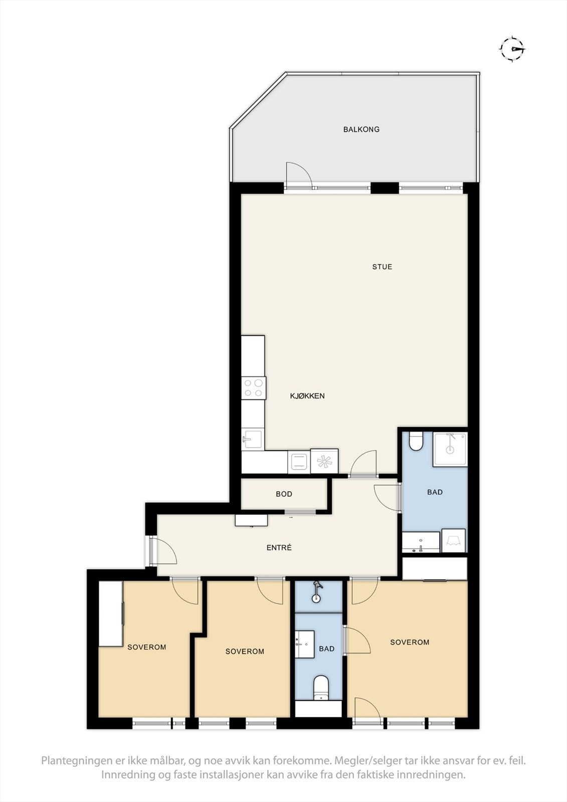 Plantegning - 2. etasje Galleribilde