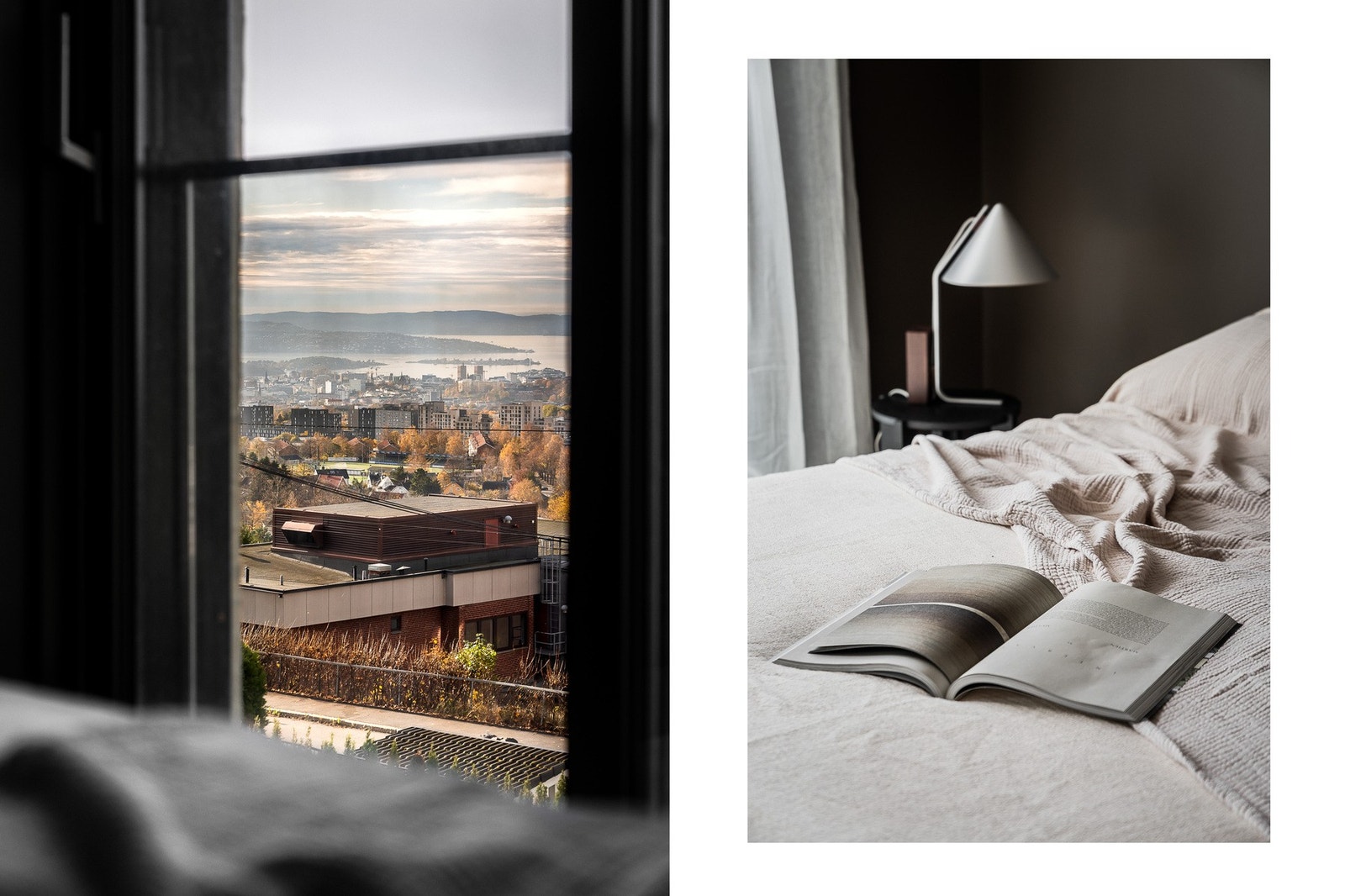 Enestående utsikt fra soverommet. Galleribilde