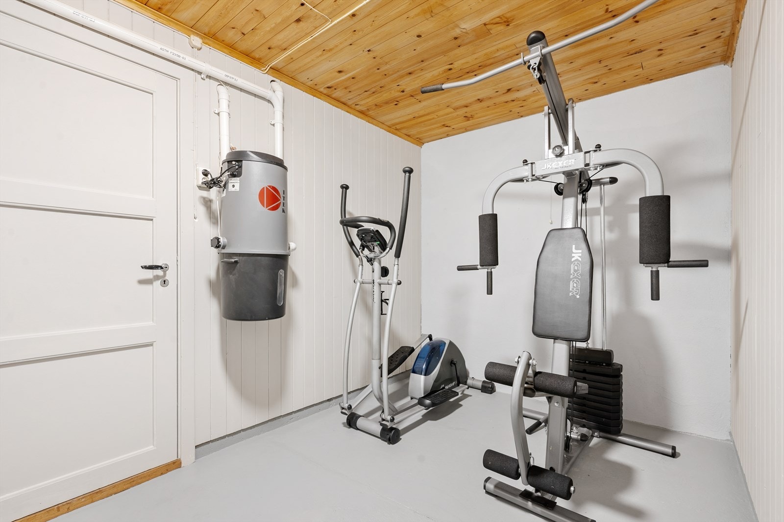 Bod i dag benyttet som trimrom. Galleribilde