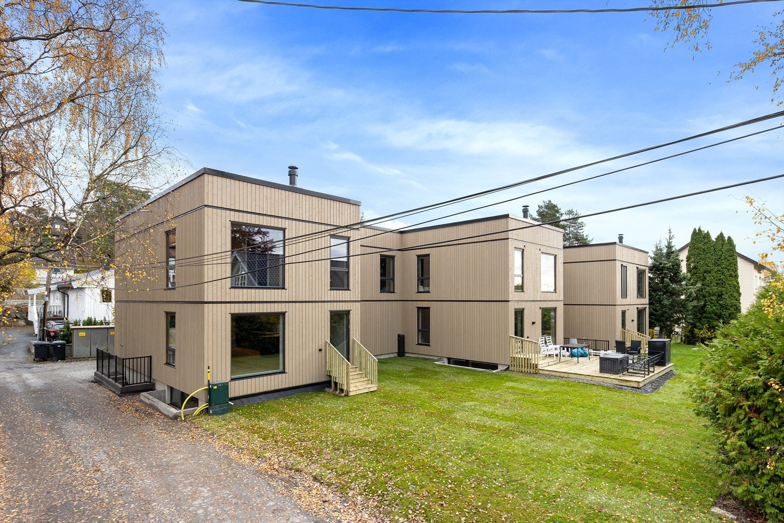 Huset er oppført oppført av HA Hus AS og er klar for innflytting. Galleribilde