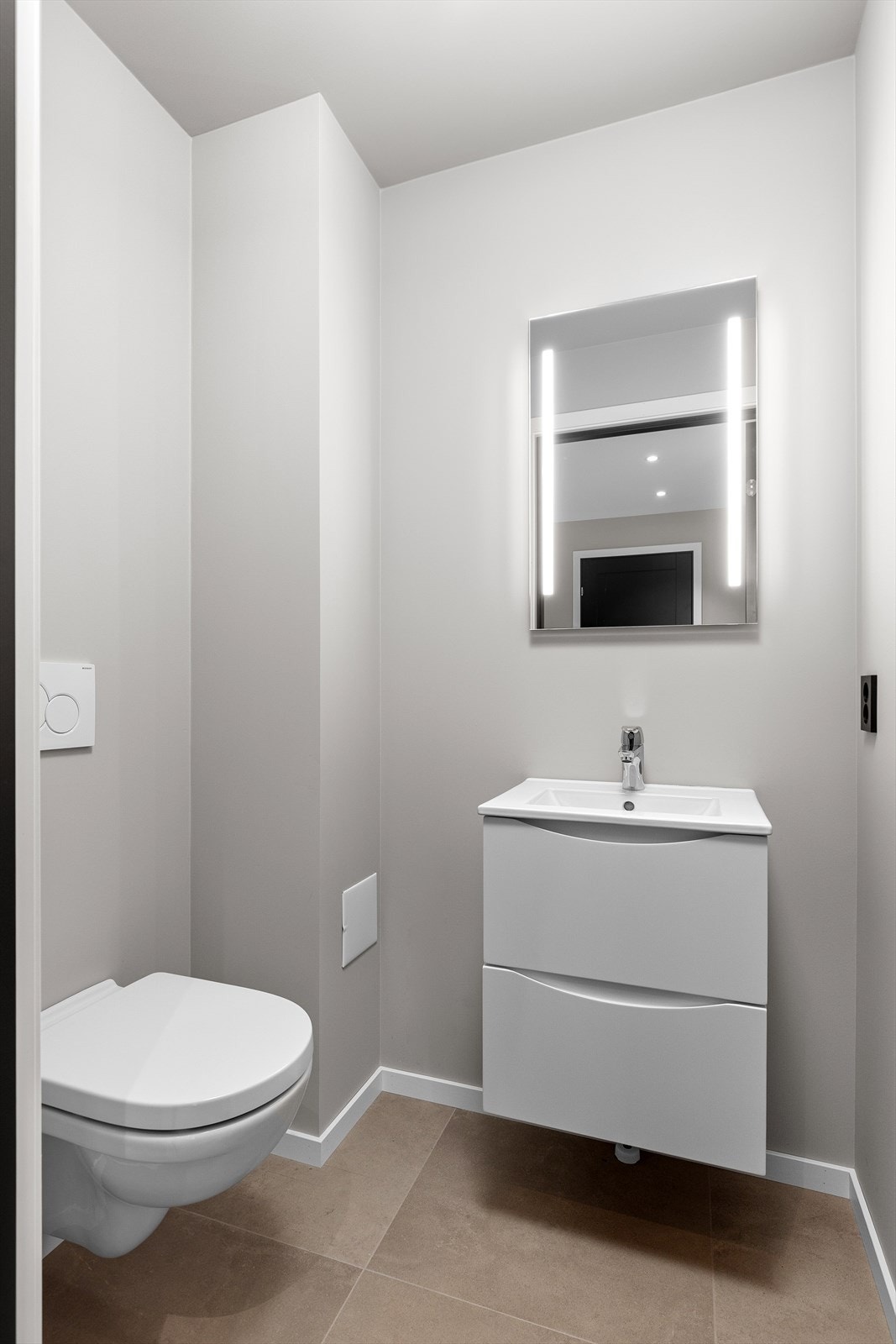 i entreén er det tilgang til et praktisk wc. Galleribilde