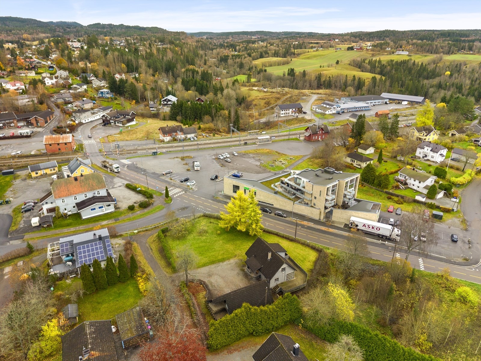 Dronefoto Galleribilde