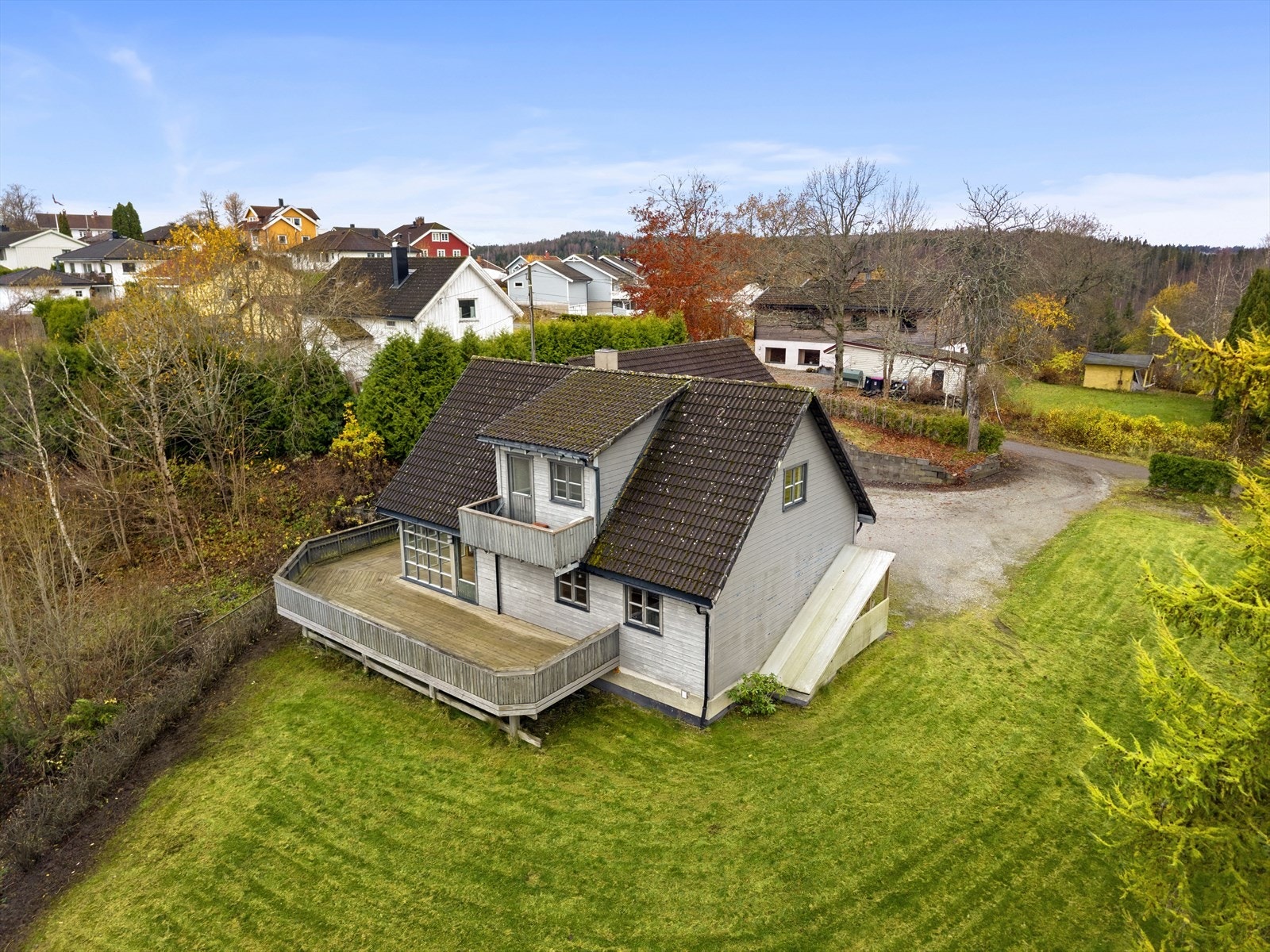 Dronefoto Galleribilde
