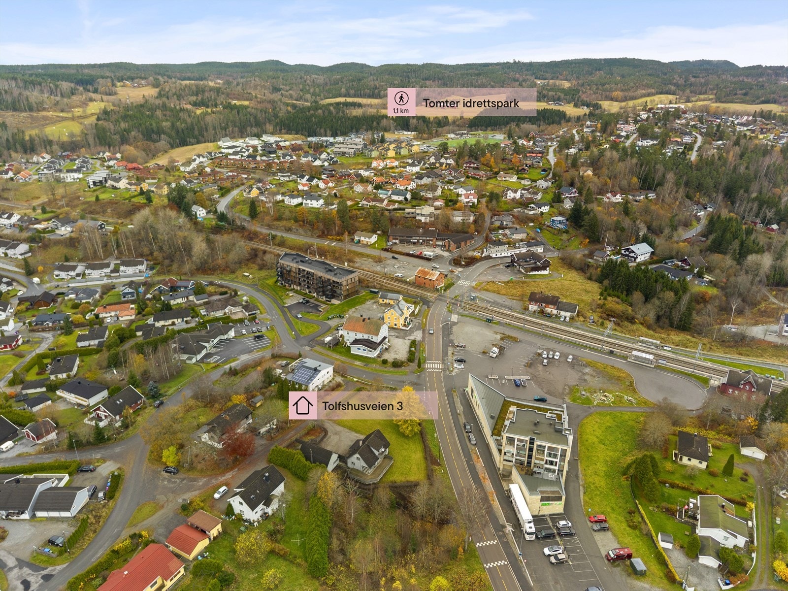 Dronefoto Galleribilde
