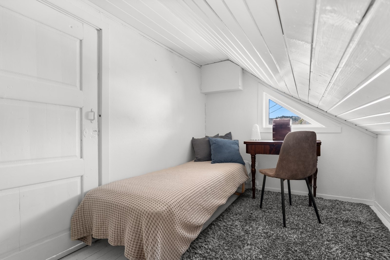 Rom innredet som soverom. Ikke godkjent. Galleribilde