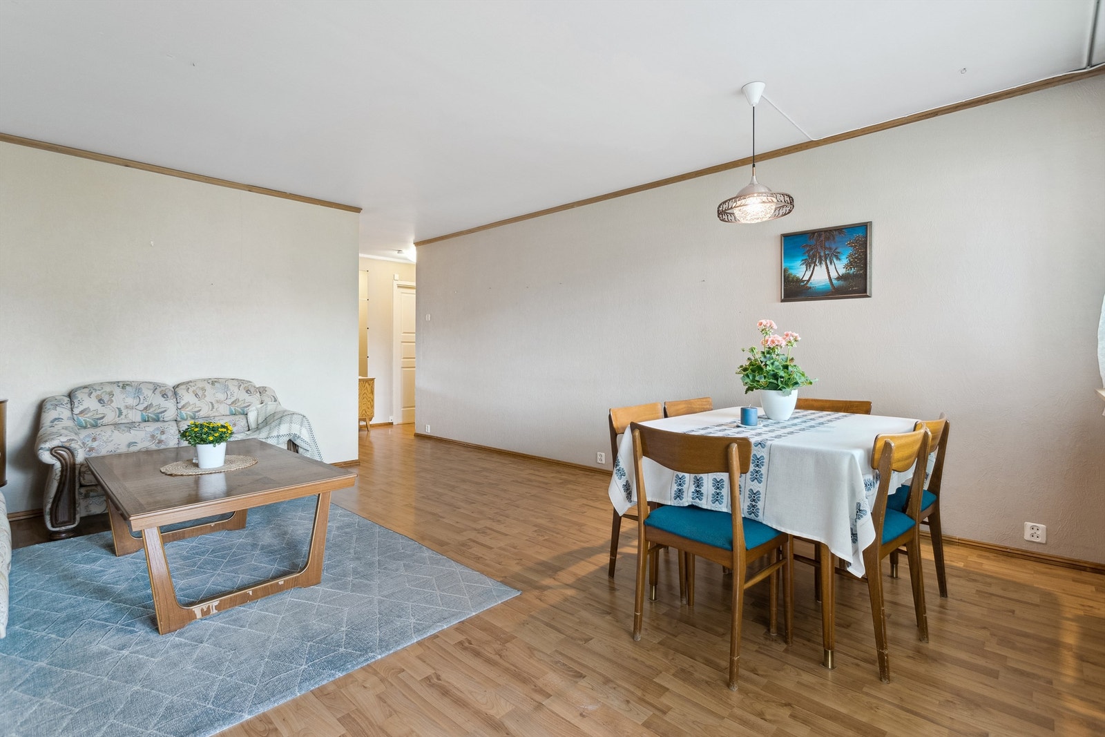 Leiligheten har oppvarming via fjernvarme fra Eidsiva Bioenergi. Galleribilde