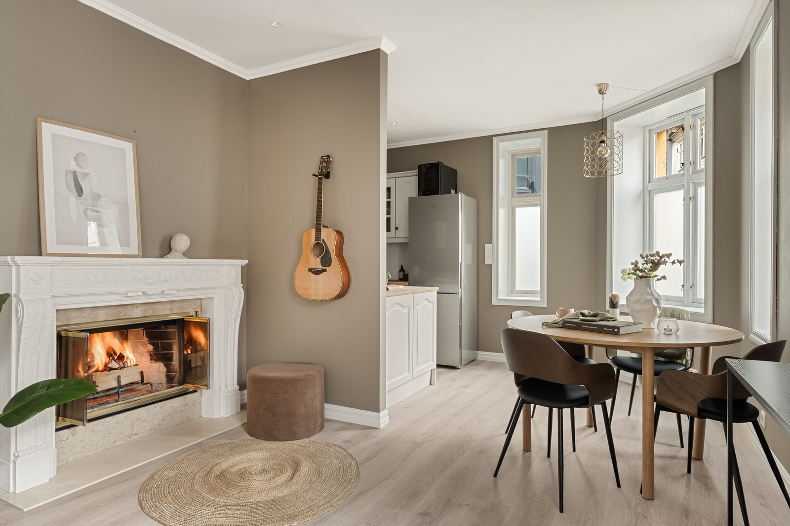 Leiligheten har flere lekre og unike detaljer! Galleribilde
