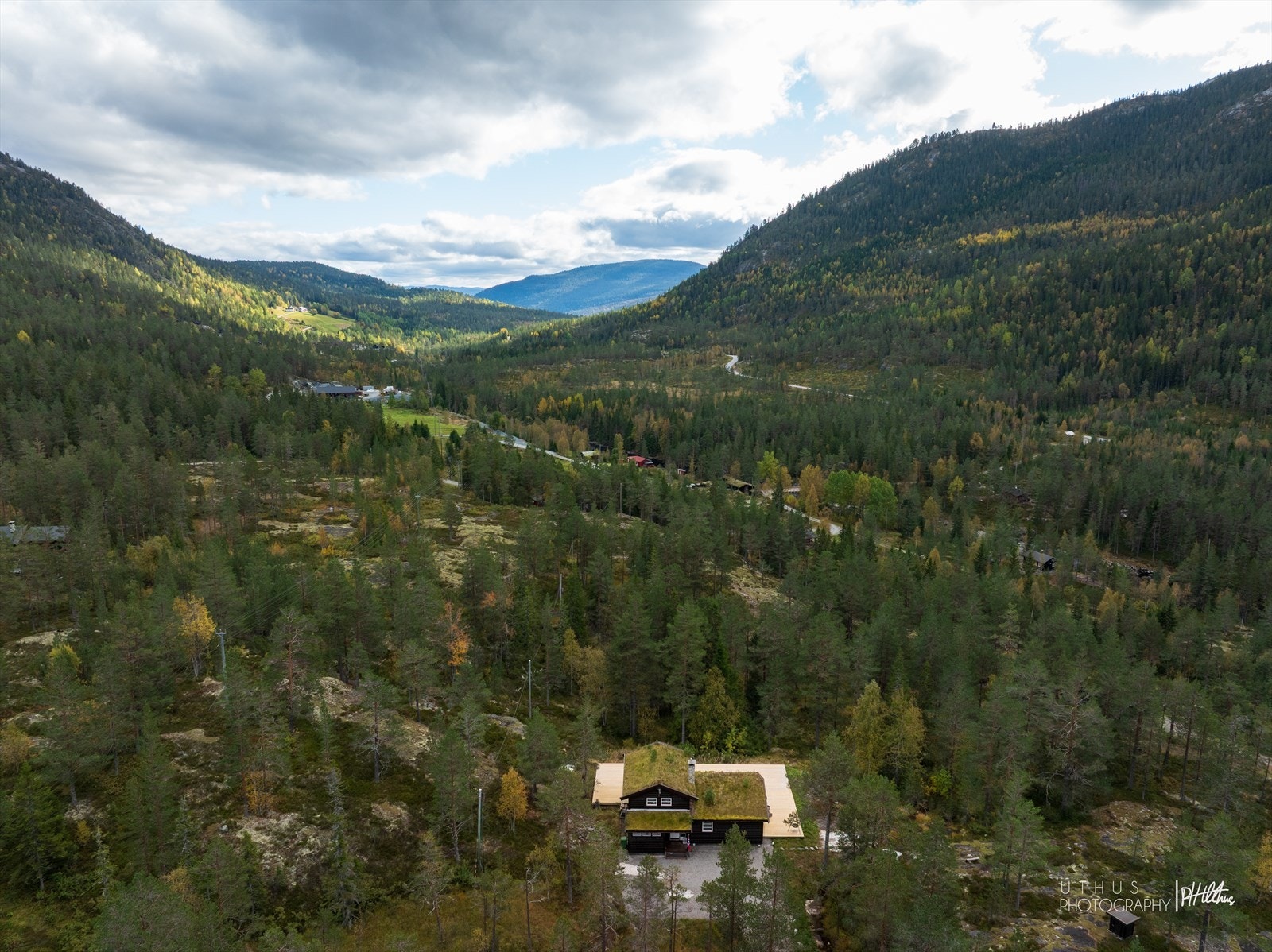 Blindingsdalen og hytta i all sin prakt! Galleribilde