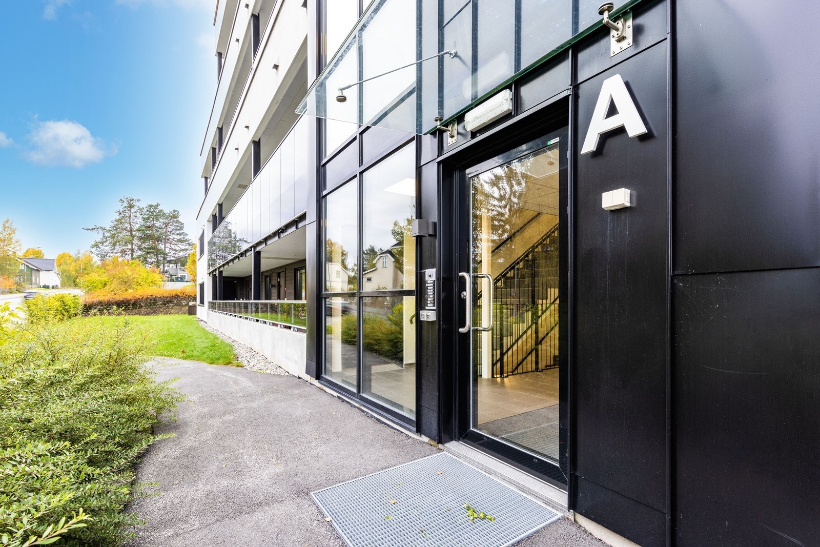 Inngangspartiet. Galleribilde