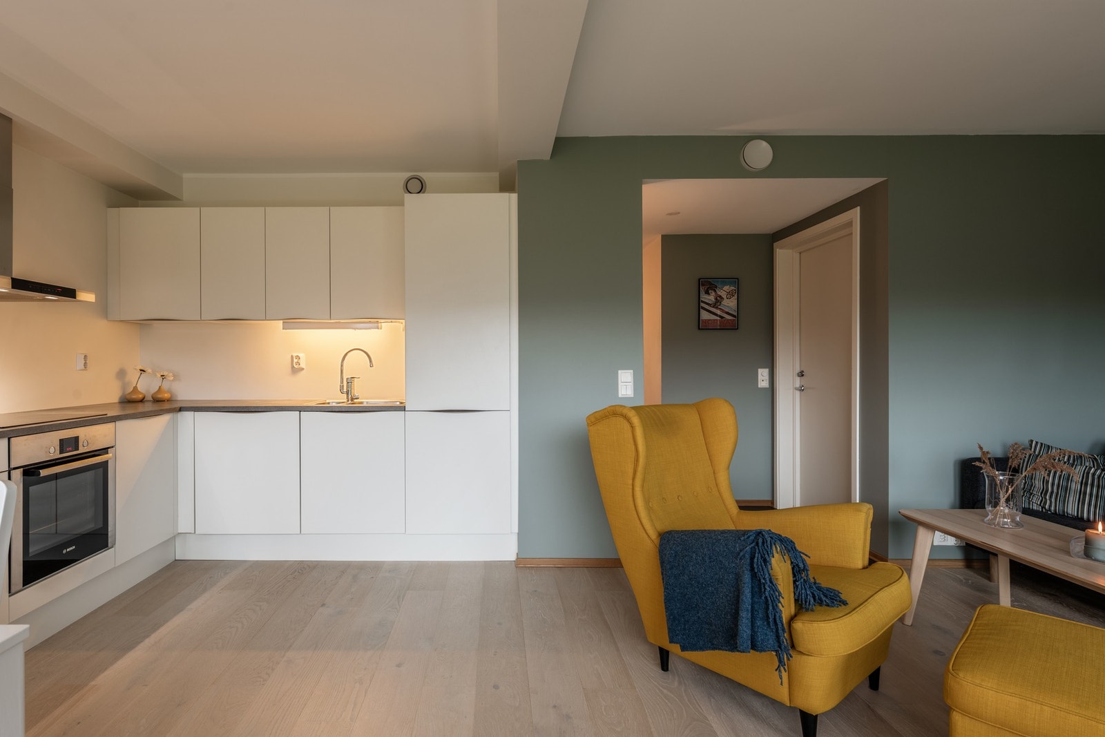 Åpen løsning gjør matlagingen sosial og hyggelig Galleribilde