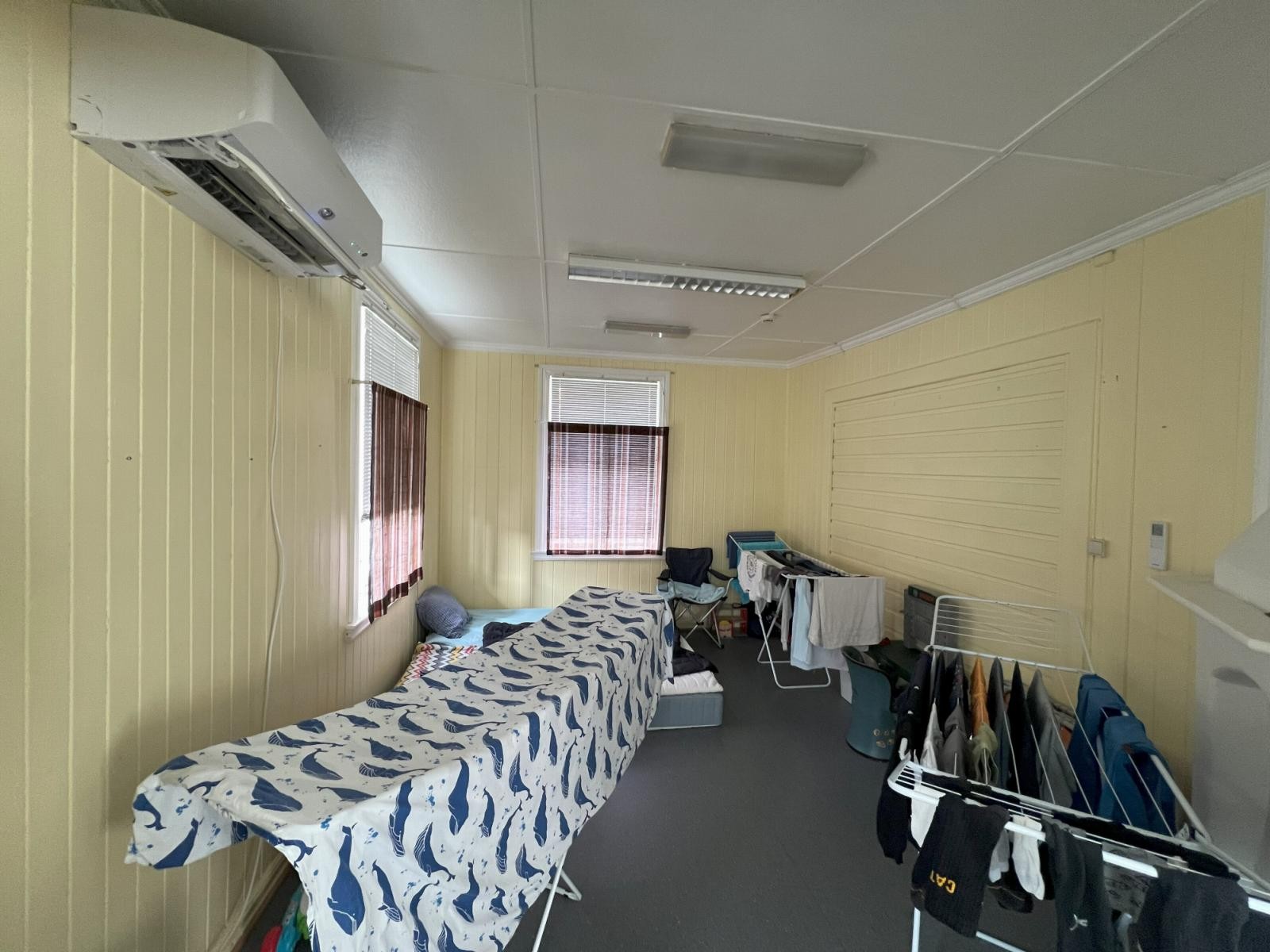 Eldre "næringsdel" i 1. etasje. Brukes i dag som en del av boligen. Galleribilde