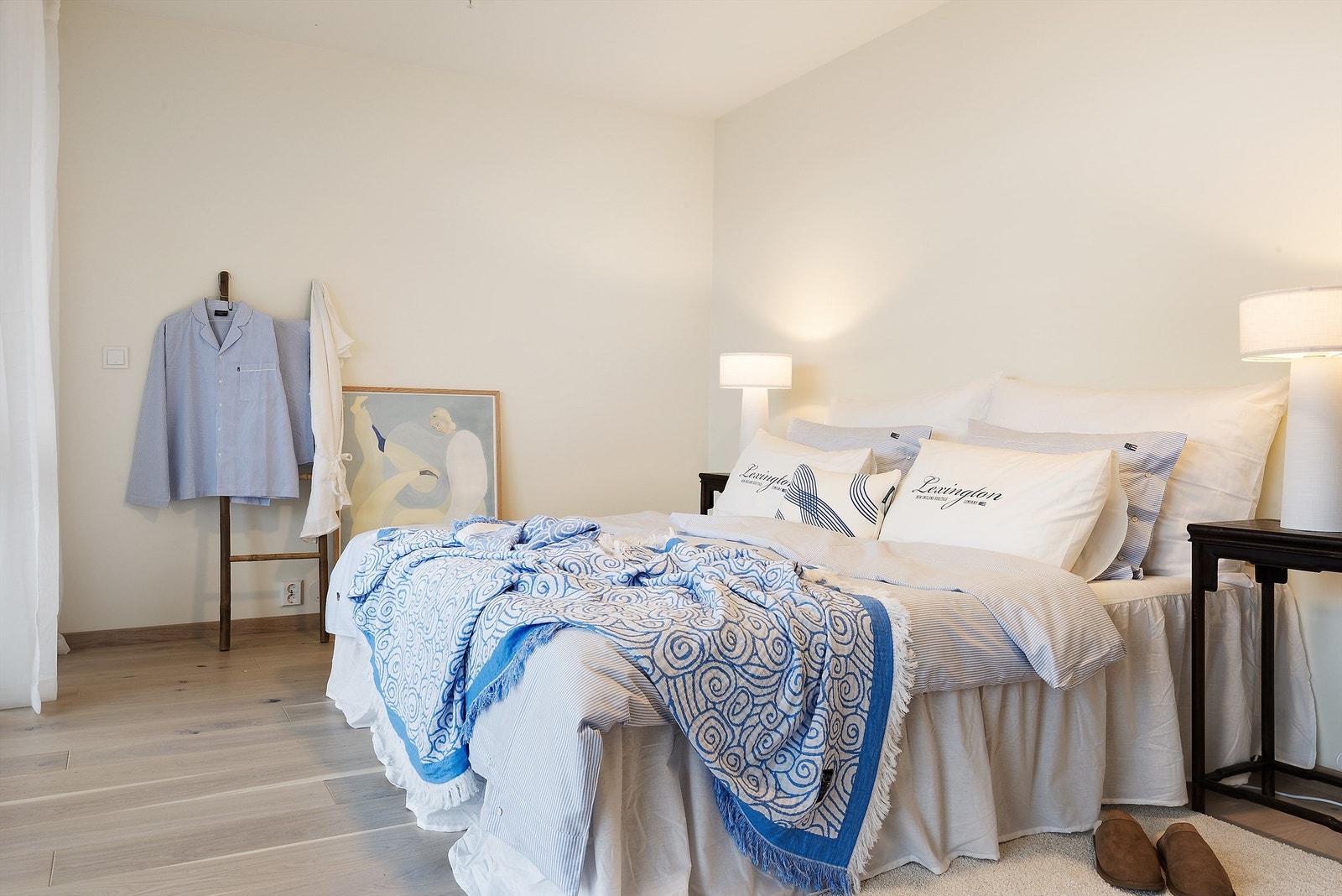 Lekkert soverom Galleribilde