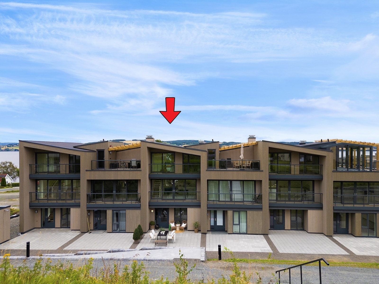 Ny strøken 5 roms leilighet med takterrasse i Bondelia Park! Galleribilde