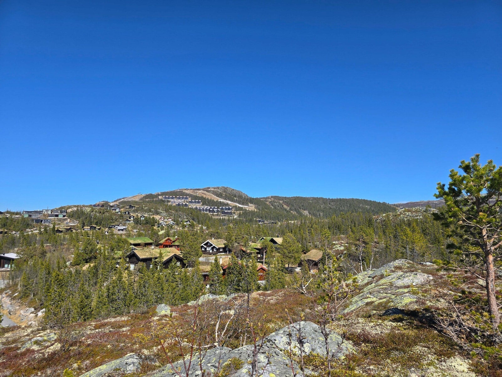 Utsikt fra tomteområdet (tomt D22) Galleribilde