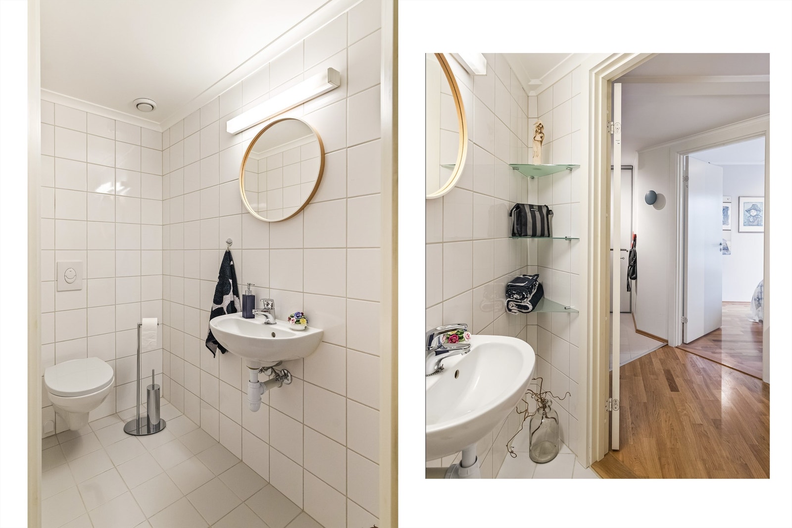 Toalettrom Galleribilde