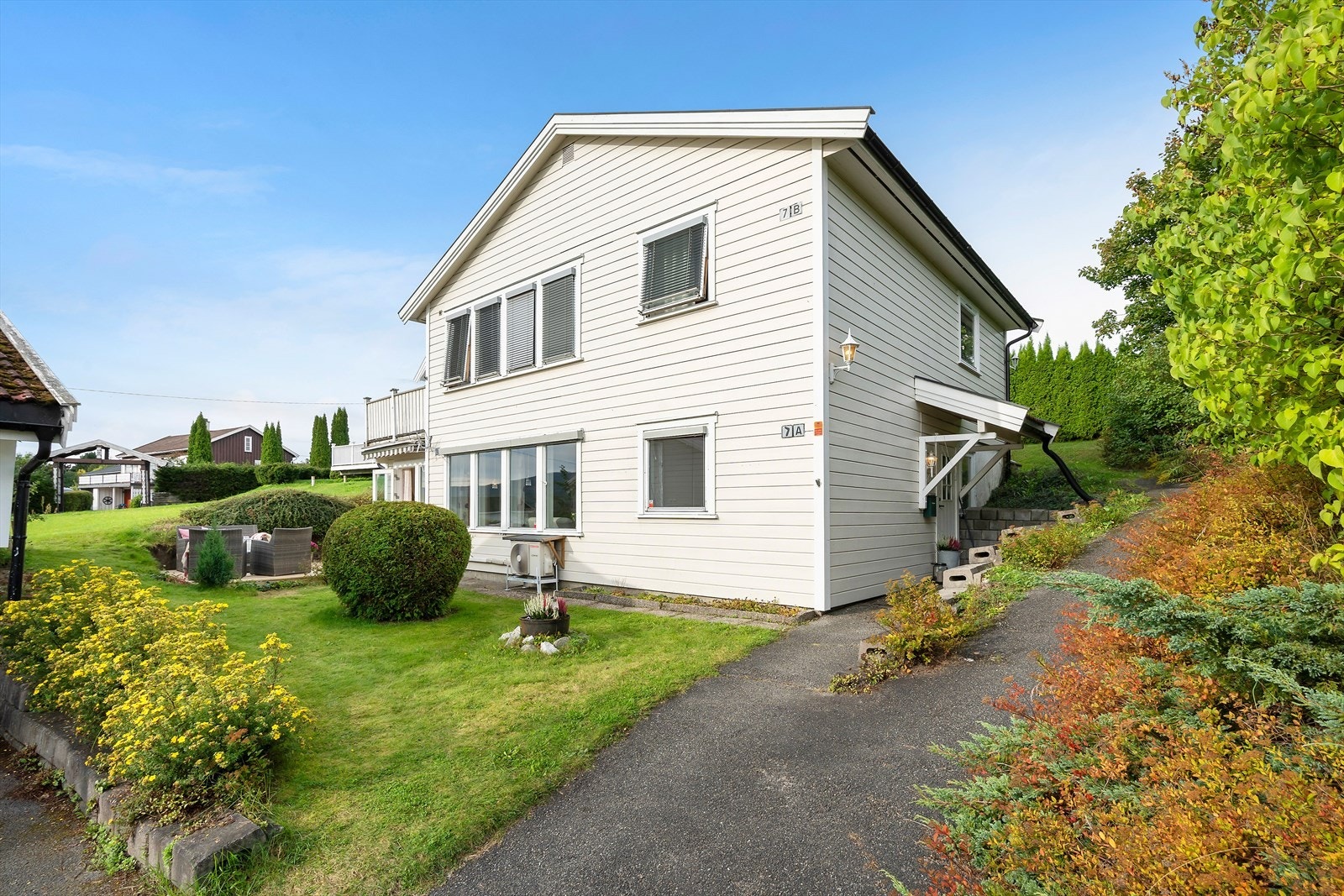 Flott uteplass Galleribilde