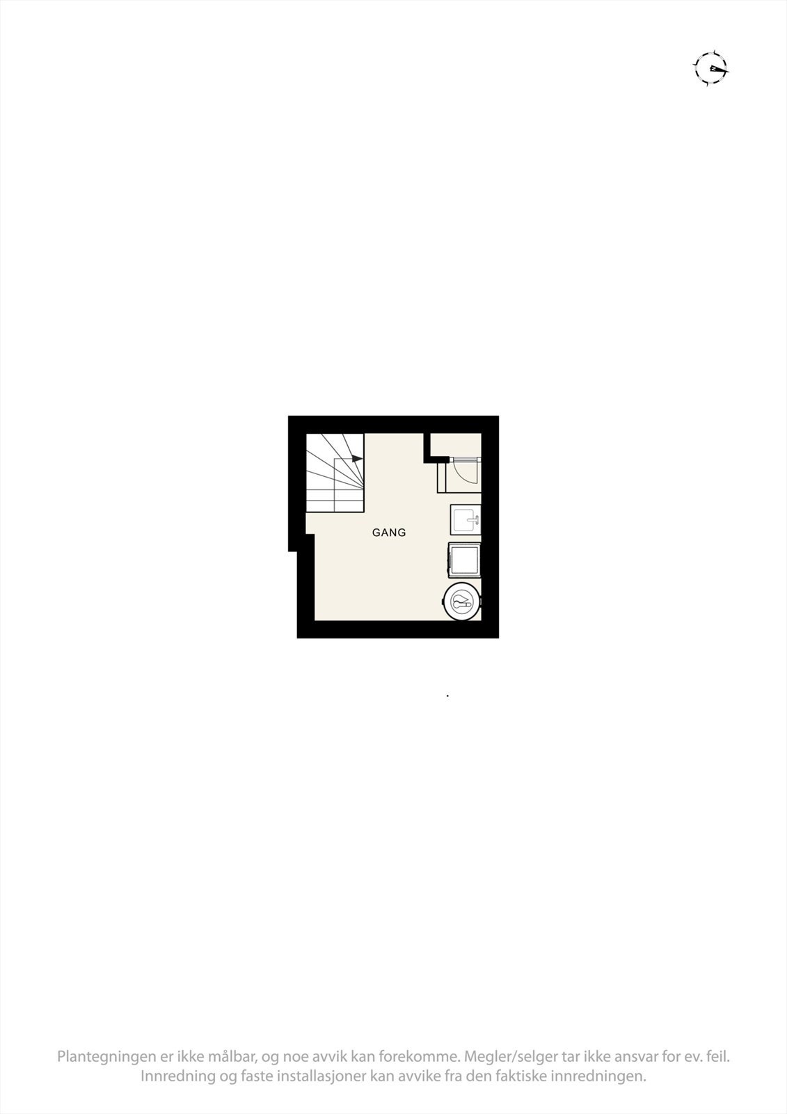 Plantegning kjeller Galleribilde