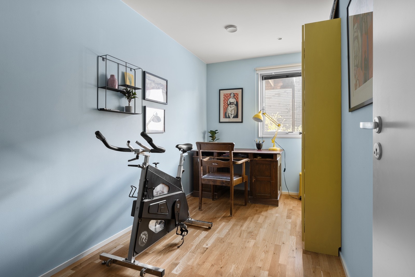 Soverom nr. 4 passer utmerket som treningsrom, barnerom, hjemmekontor - Alt etter behov.