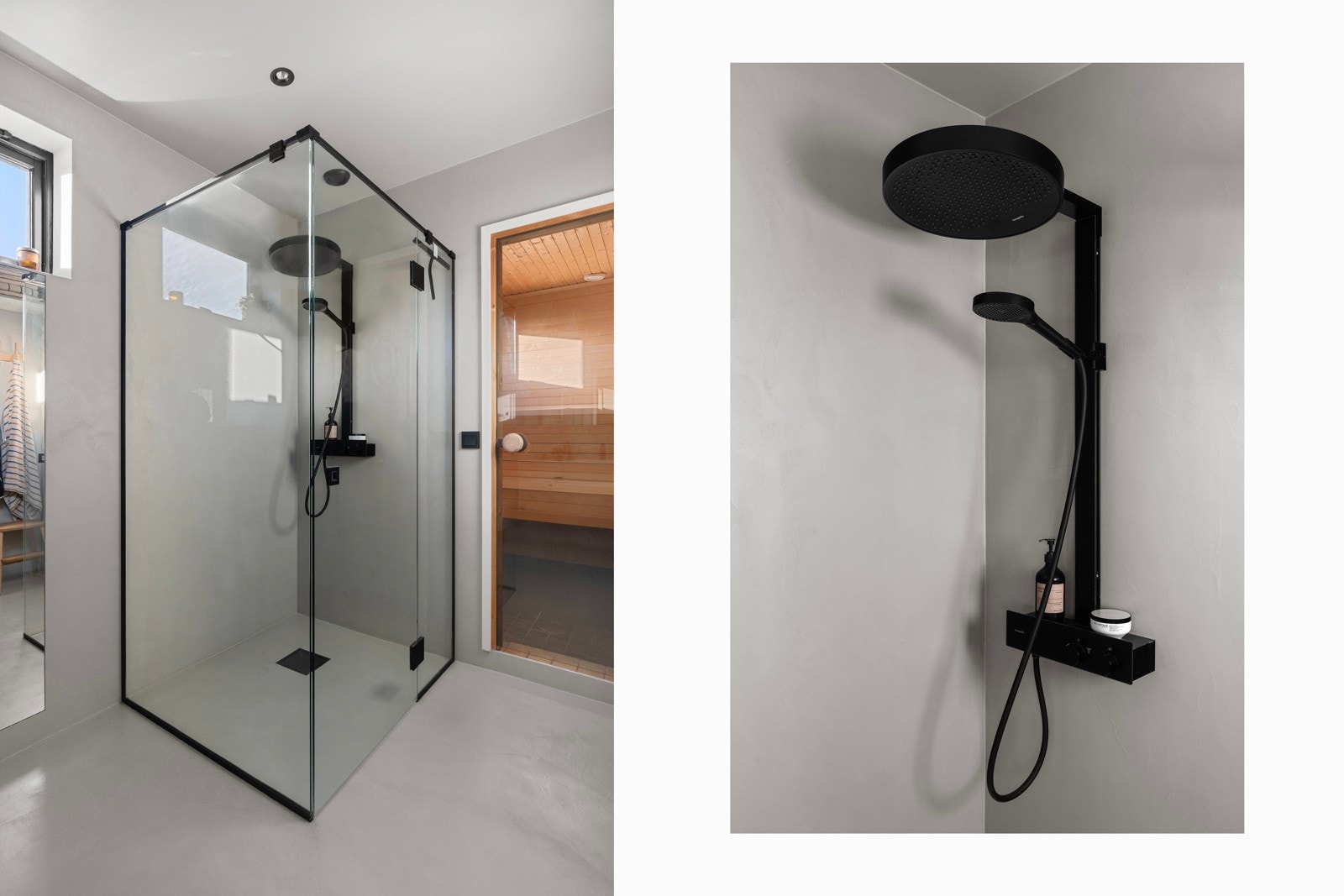 Fra bad og soverom i 2. plan har du sjakt ned til vaskerom for skittentøyet.