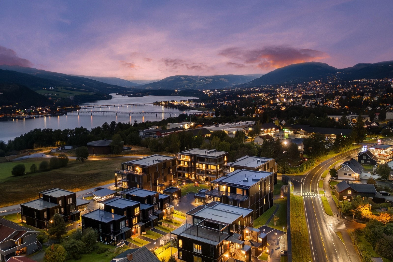 Drone kveld mot Lillehammer Galleribilde