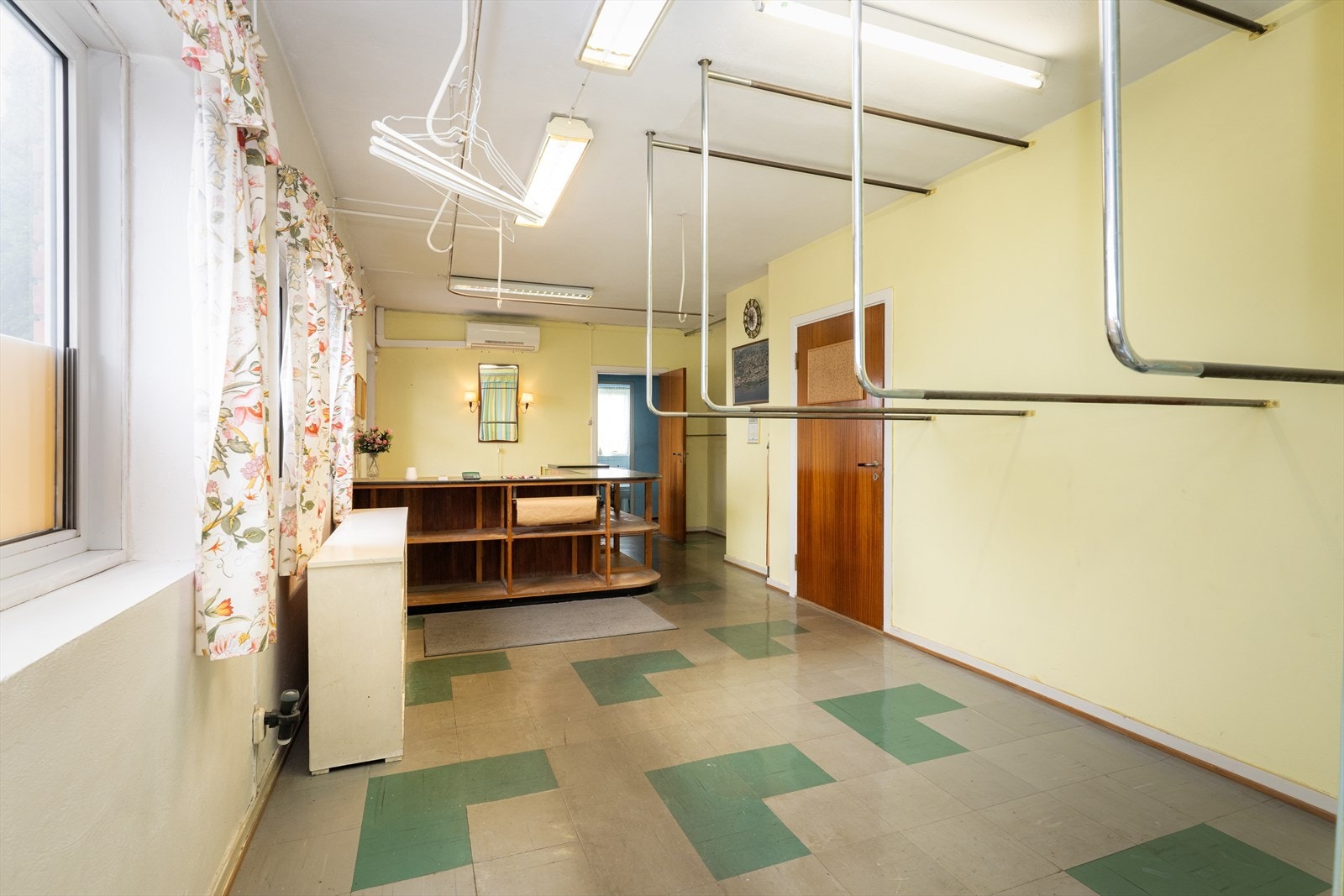 Tidligere ekspedisjonsområdet for renseriet. Galleribilde