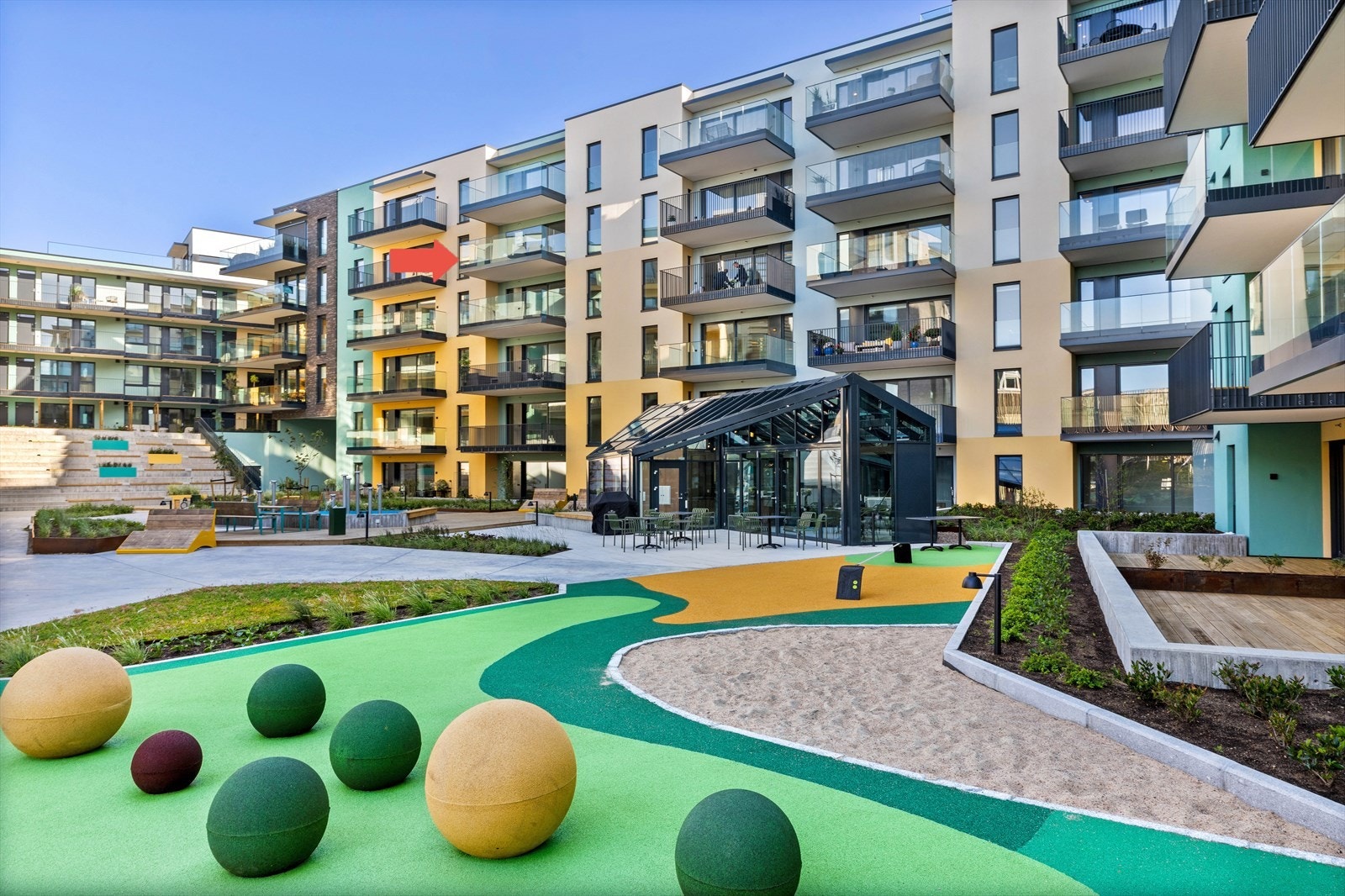 Strøken, ny selveierleilighet med solrik balkong og nydelig utsikt. Inkl. en p.plass i kjeller. Lave omkostninger! Galleribilde