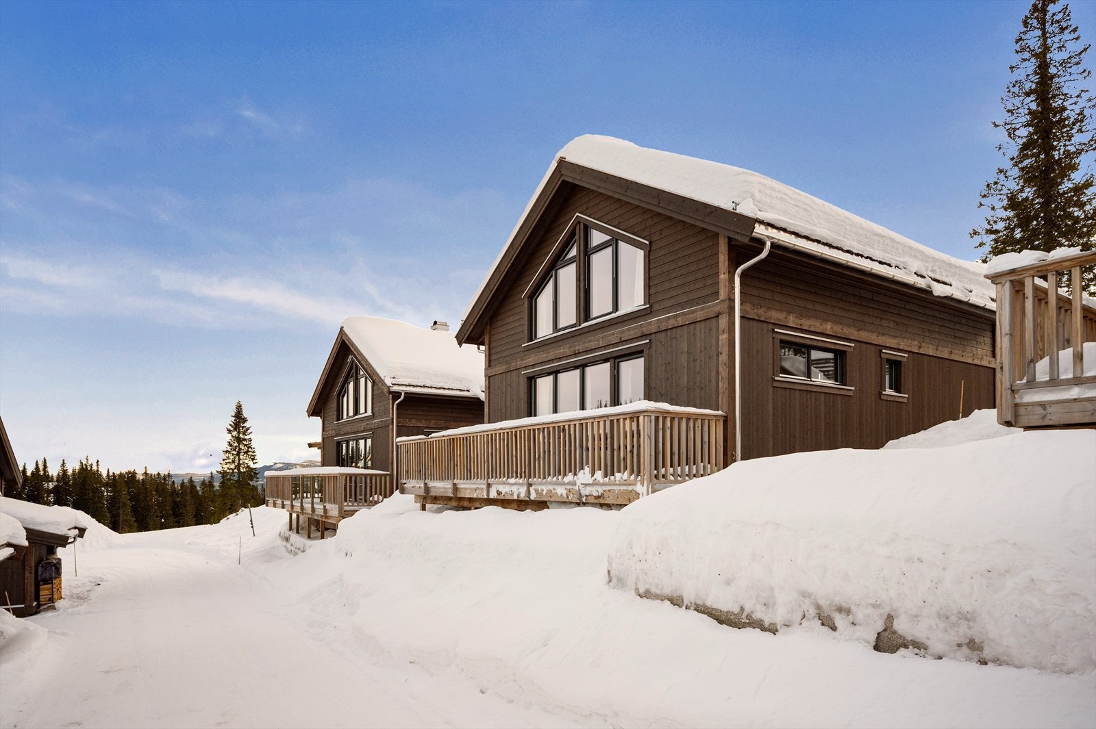 Velkommen til Midtibakken 8B! Her med alpinbakken og langrennsløypene som nabo! Galleribilde