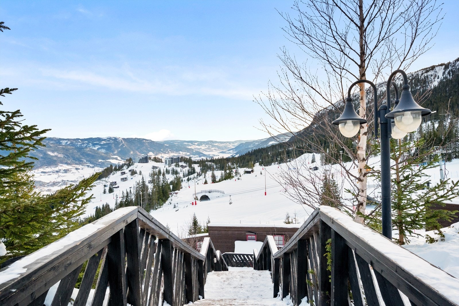 Nærområde | Utsikt fra Kvitfjell hotell Galleribilde