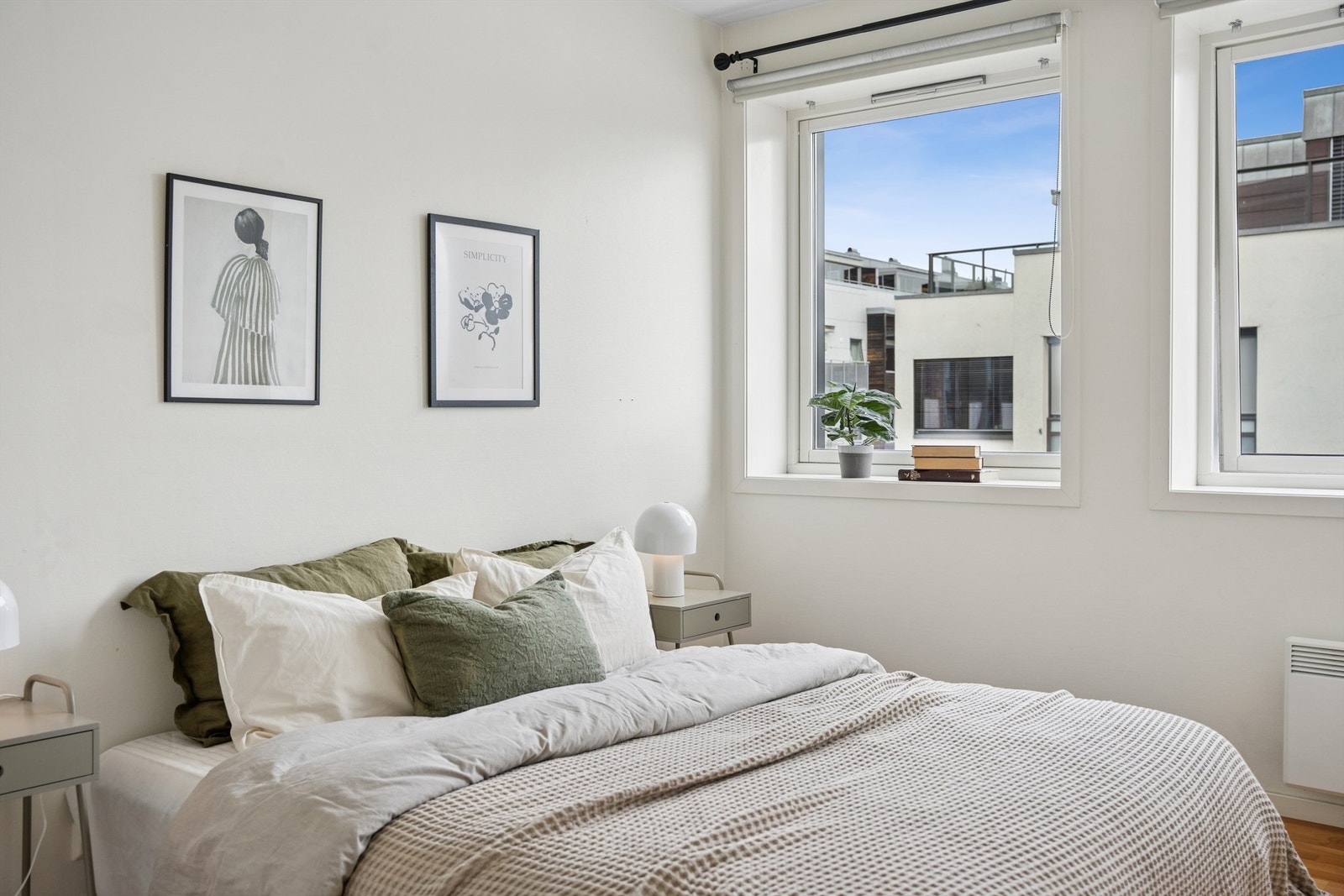 Leiligheten består av to soverom. Galleribilde