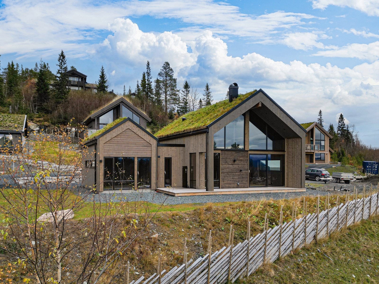 En innbydende og arkitekttegnet fritidsbolig av høy kvalitet. Galleribilde