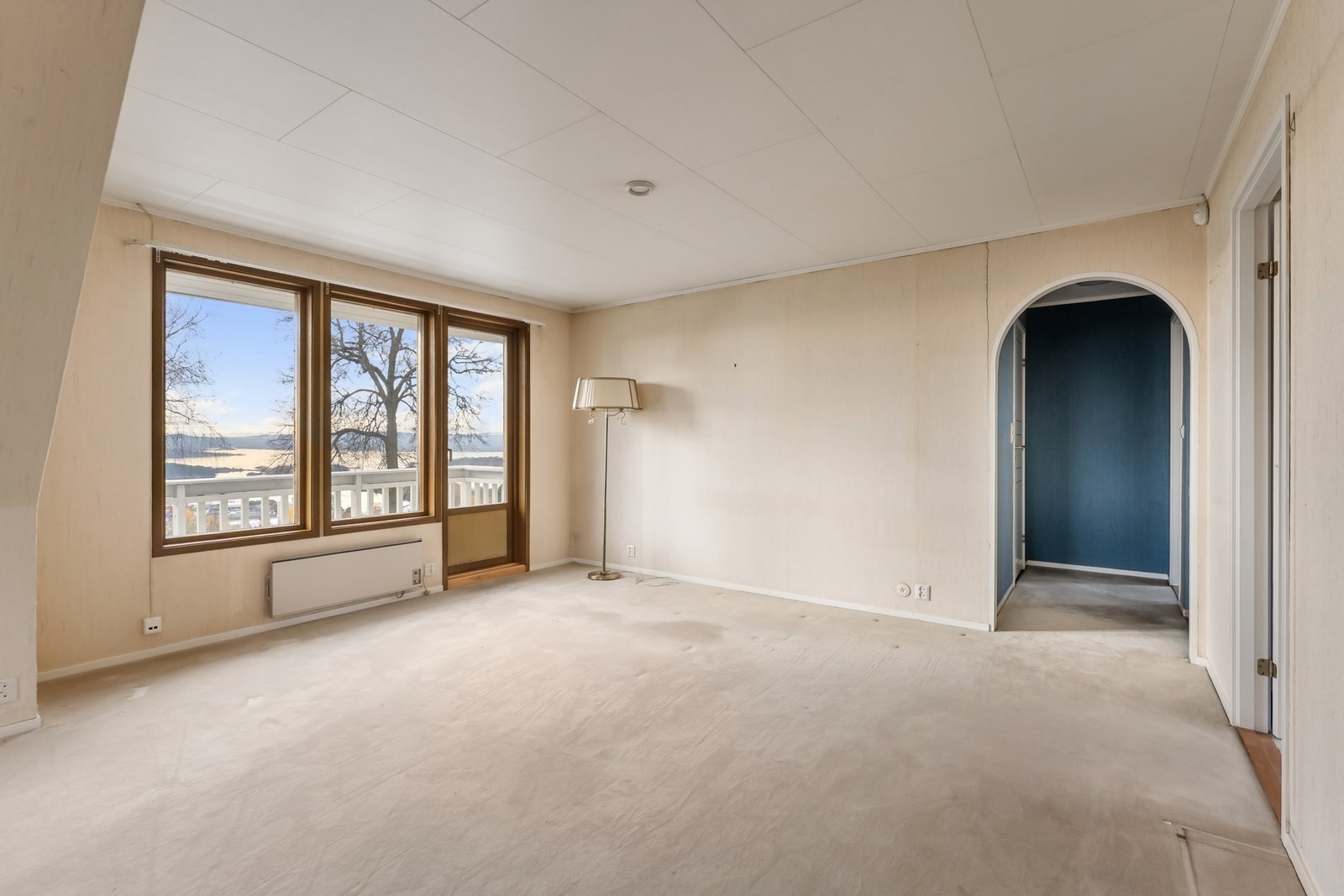 Stuen har utgang til to balkonger