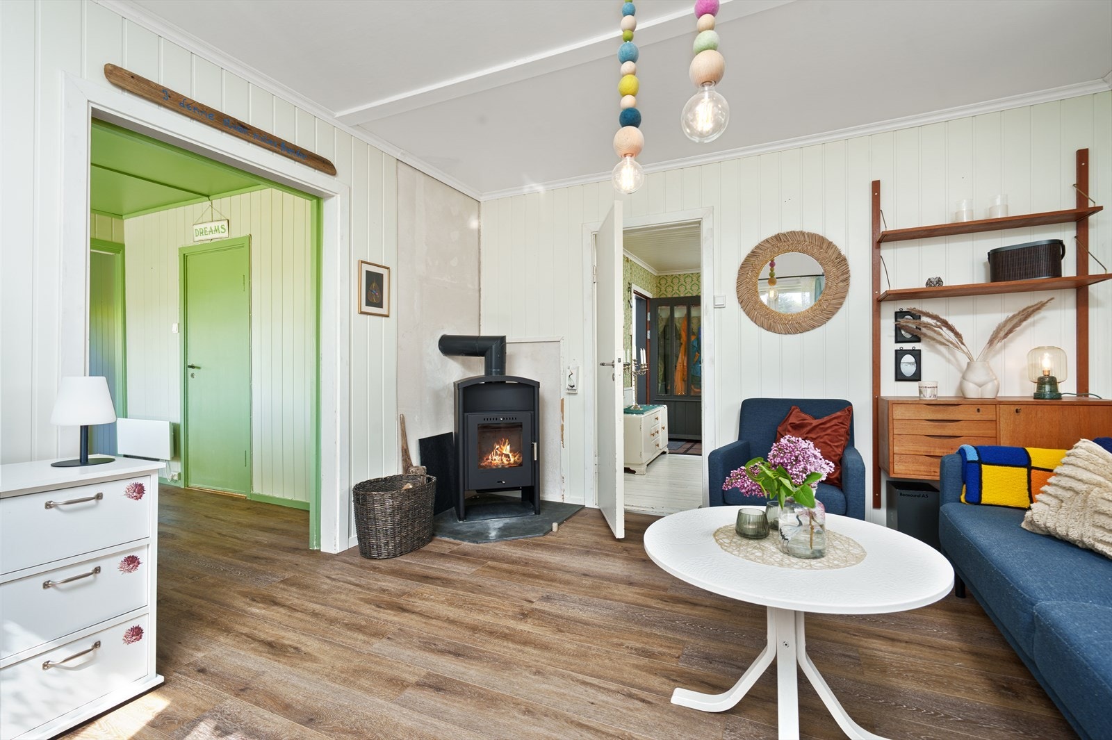 Lekker peis som varmer godt Galleribilde