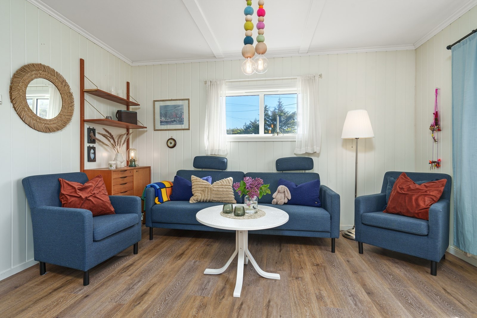 Flott stue Galleribilde