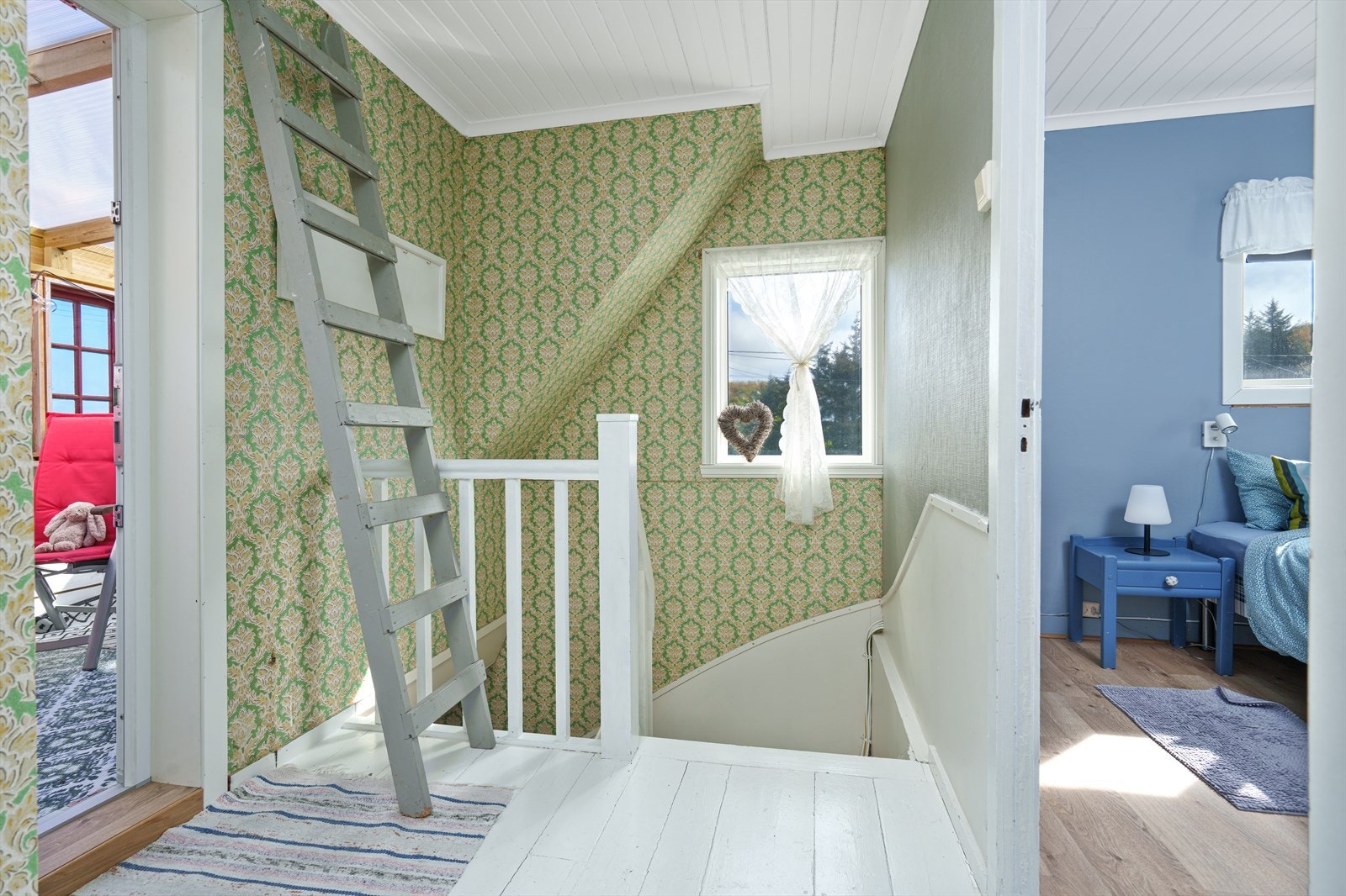 I andre etasje finner du tre gode soverom Galleribilde