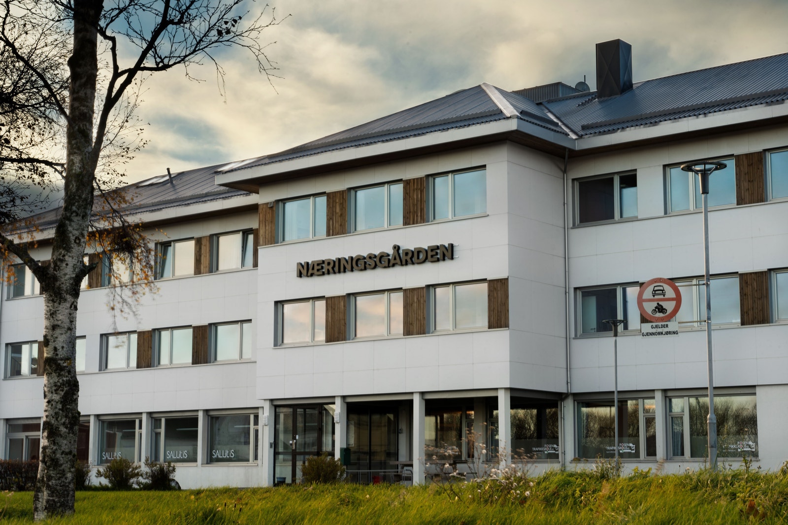 Fasaden er nylig rehabilitert. Galleribilde